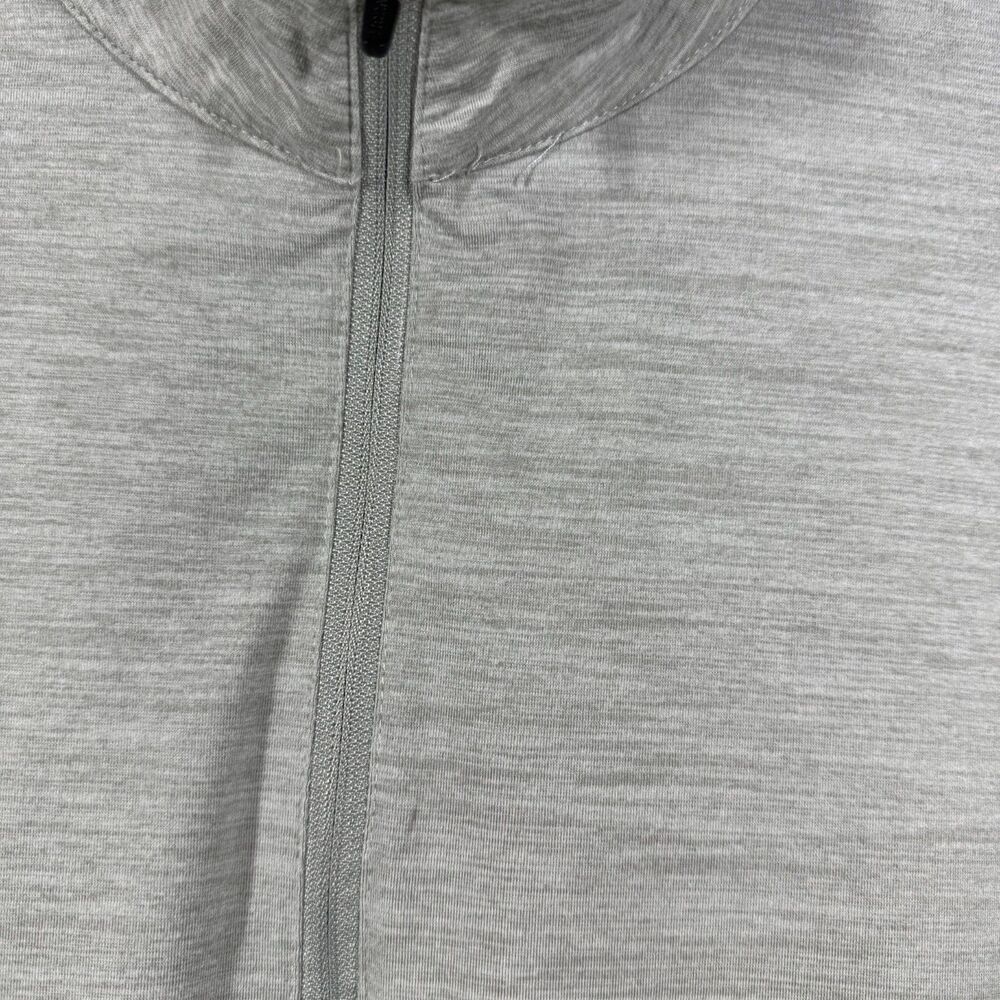 Vuori Ease Performance Half Zip 2.0 Pullover Men Large Grey Active Gym Golf - Picture 8 of 15
